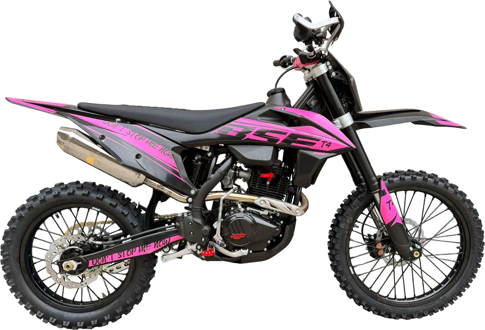 Мотоцикл BSE T4 Pink (ZS172FMM-5)