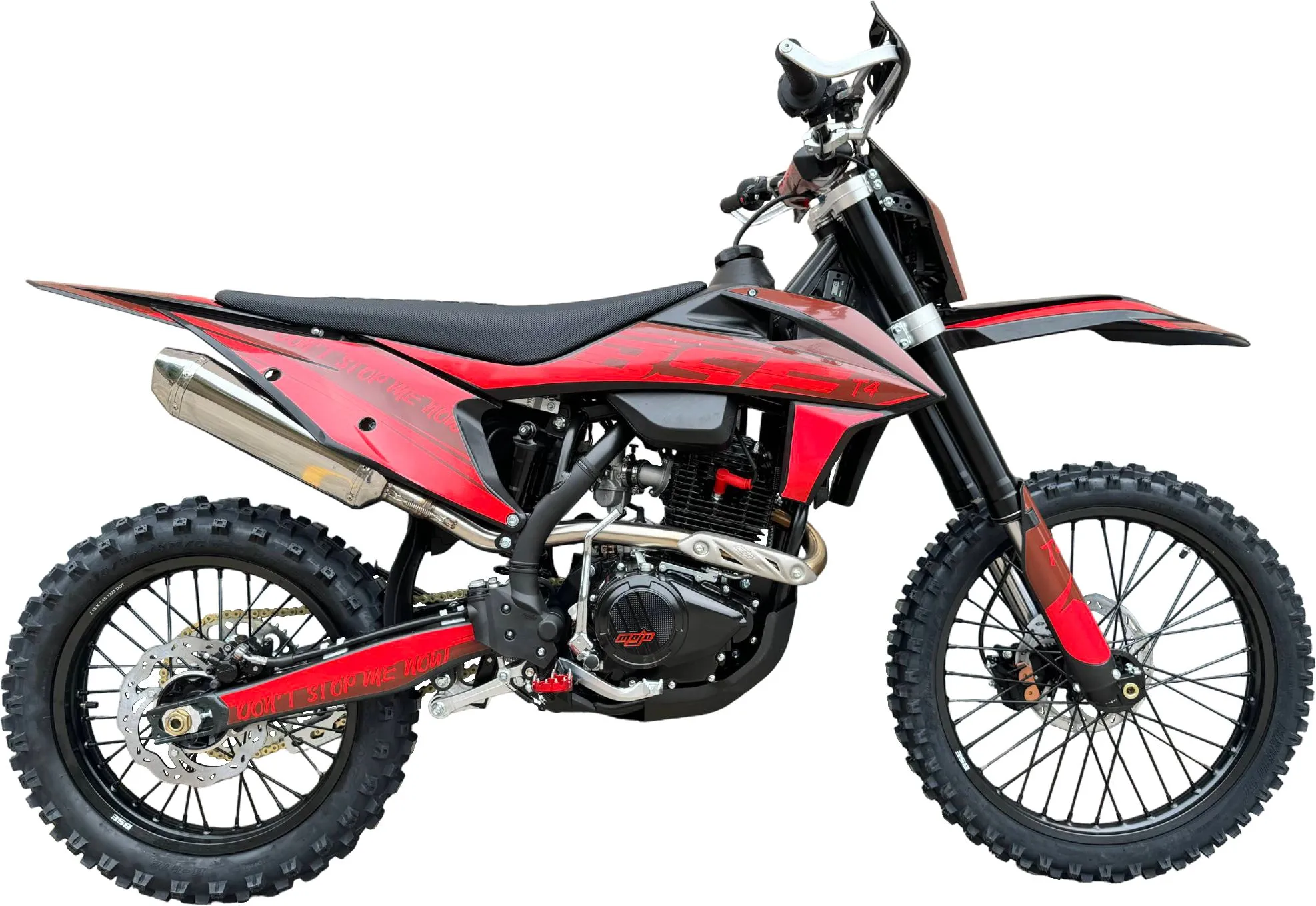 Мотоцикл BSE T4 Red (ZS172FMM-5)