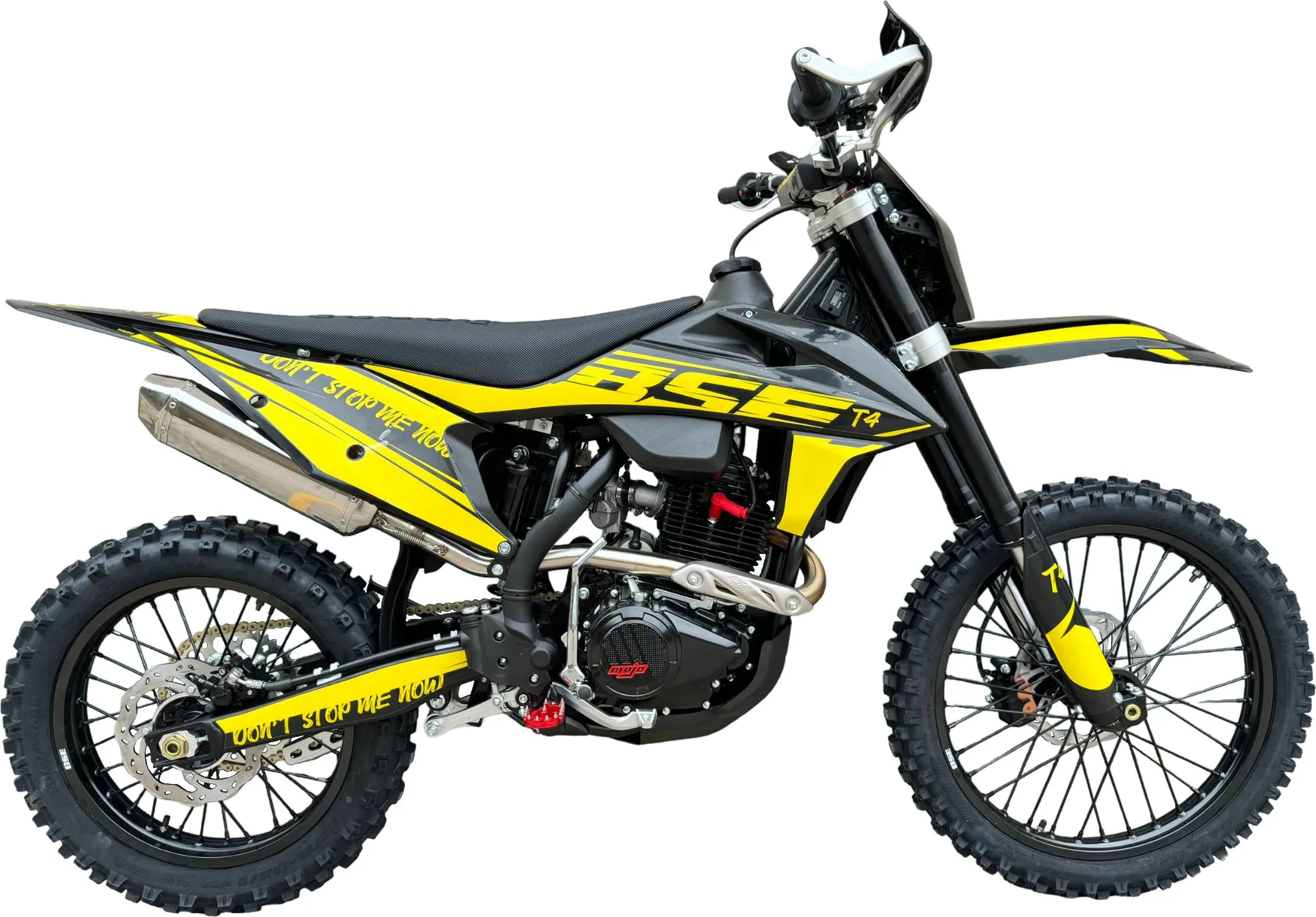 Мотоцикл BSE T4 Yellow (ZS172FMM-5)