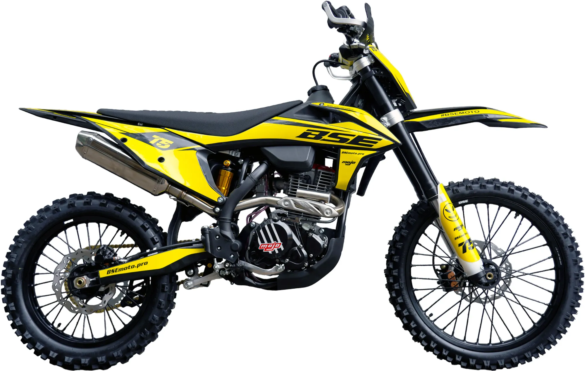 Мотоцикл BSE T5 Yellow Twister