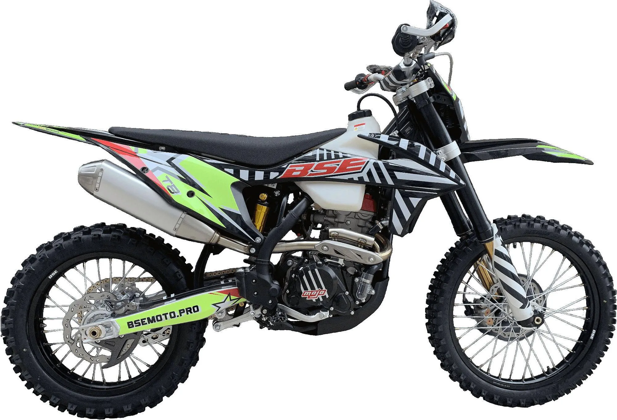 Мотоцикл BSE T8 Green Twister