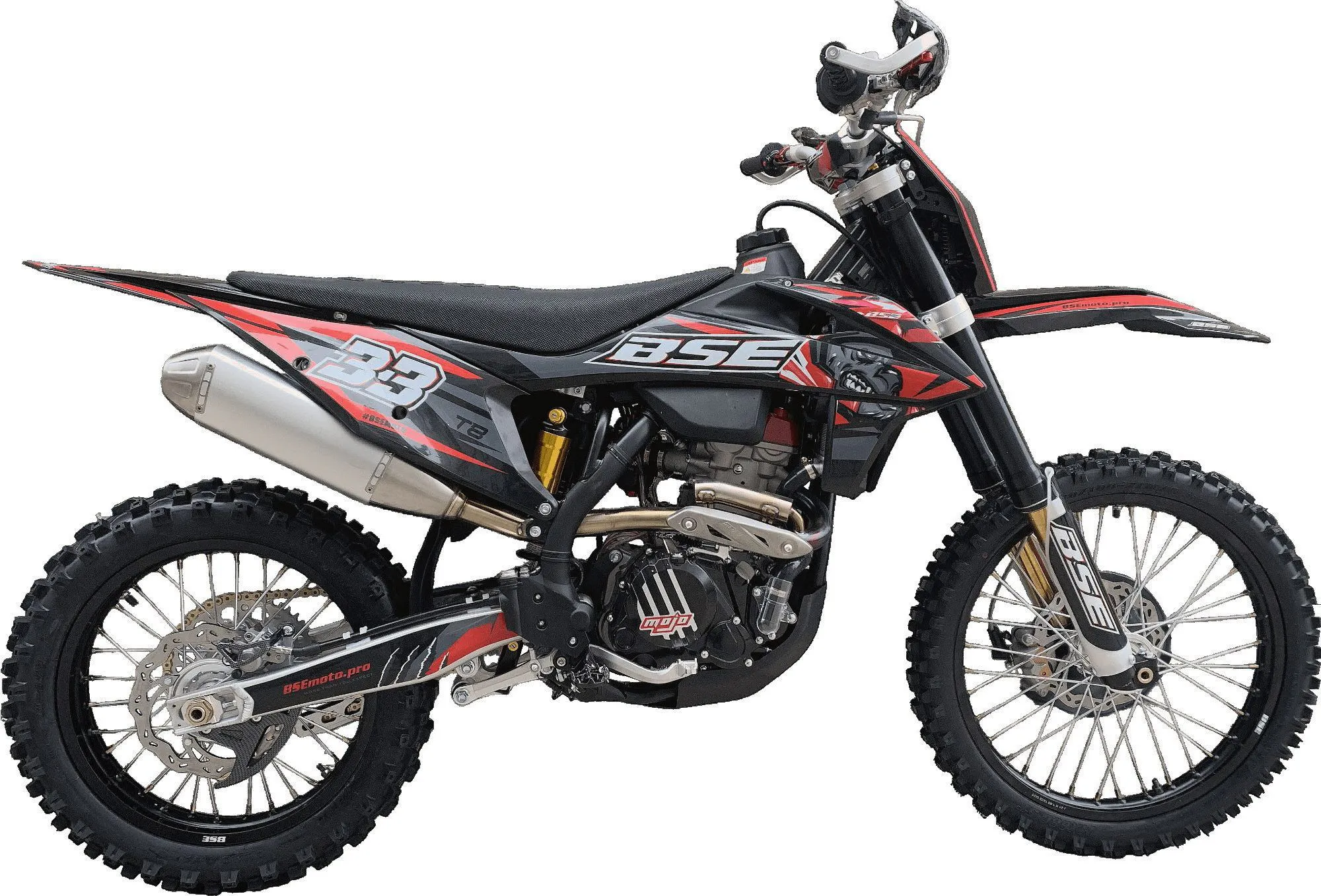 Мотоцикл BSE T8 Red Bear