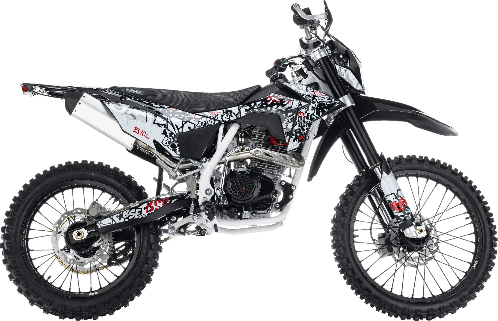 Мотоцикл BSE Z10L Graffiti White