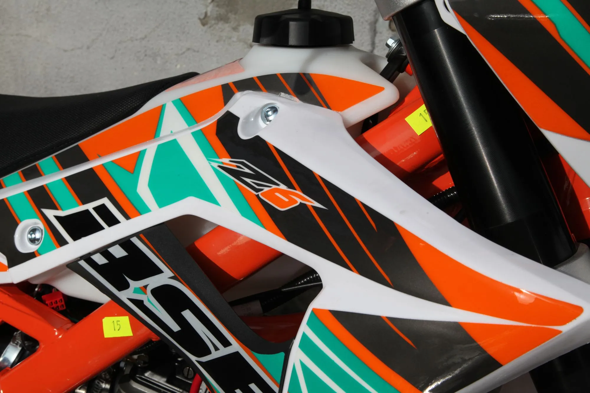 Кроссовый мотоцикл BSE Z6 250e 21/18 2 оранжевый