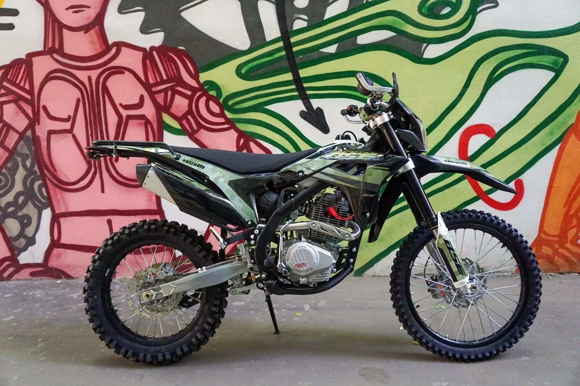 Мотоцикл BSE Z6 Camo Green
