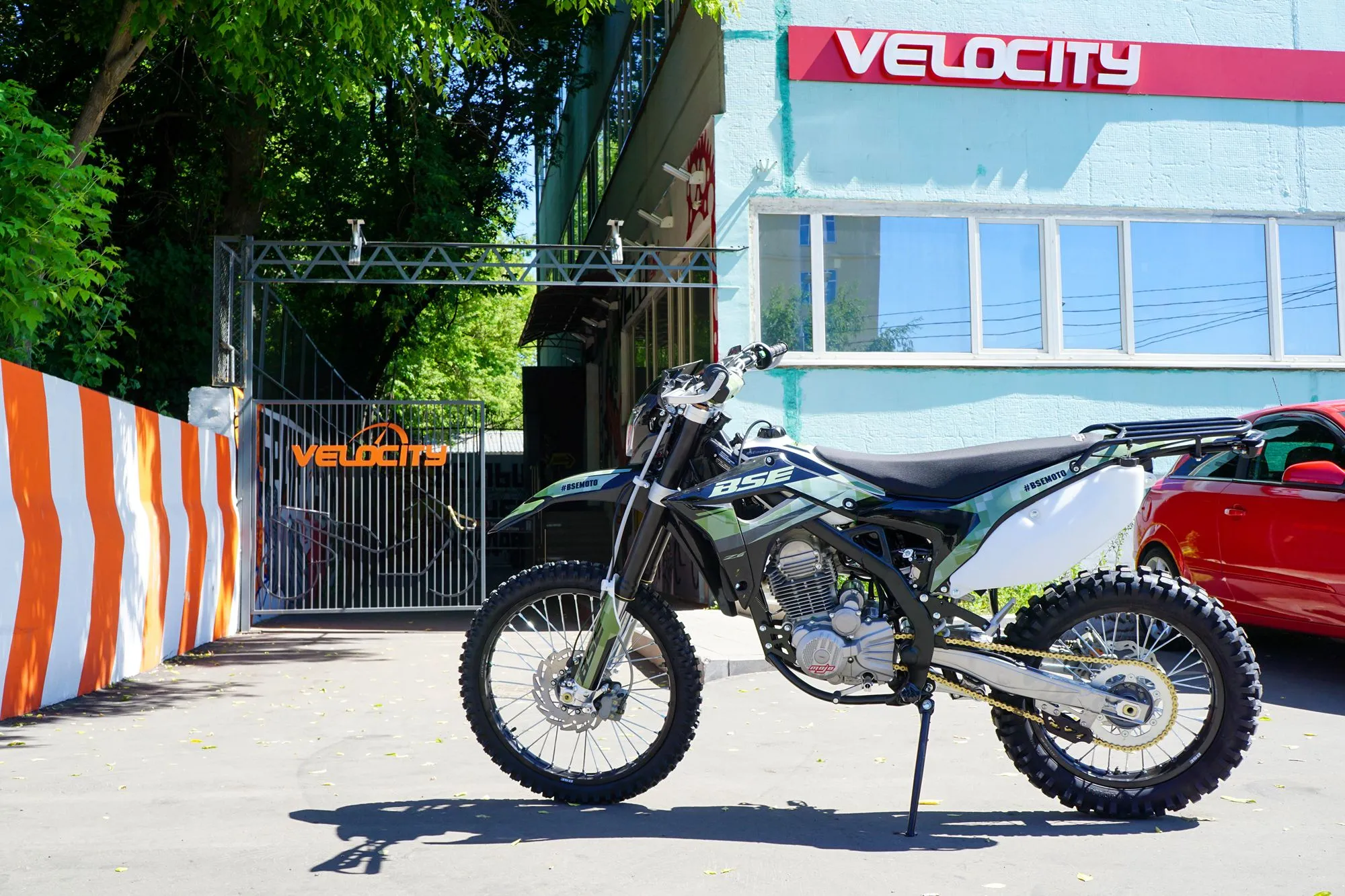Мотоцикл BSE Z6 Camo Green