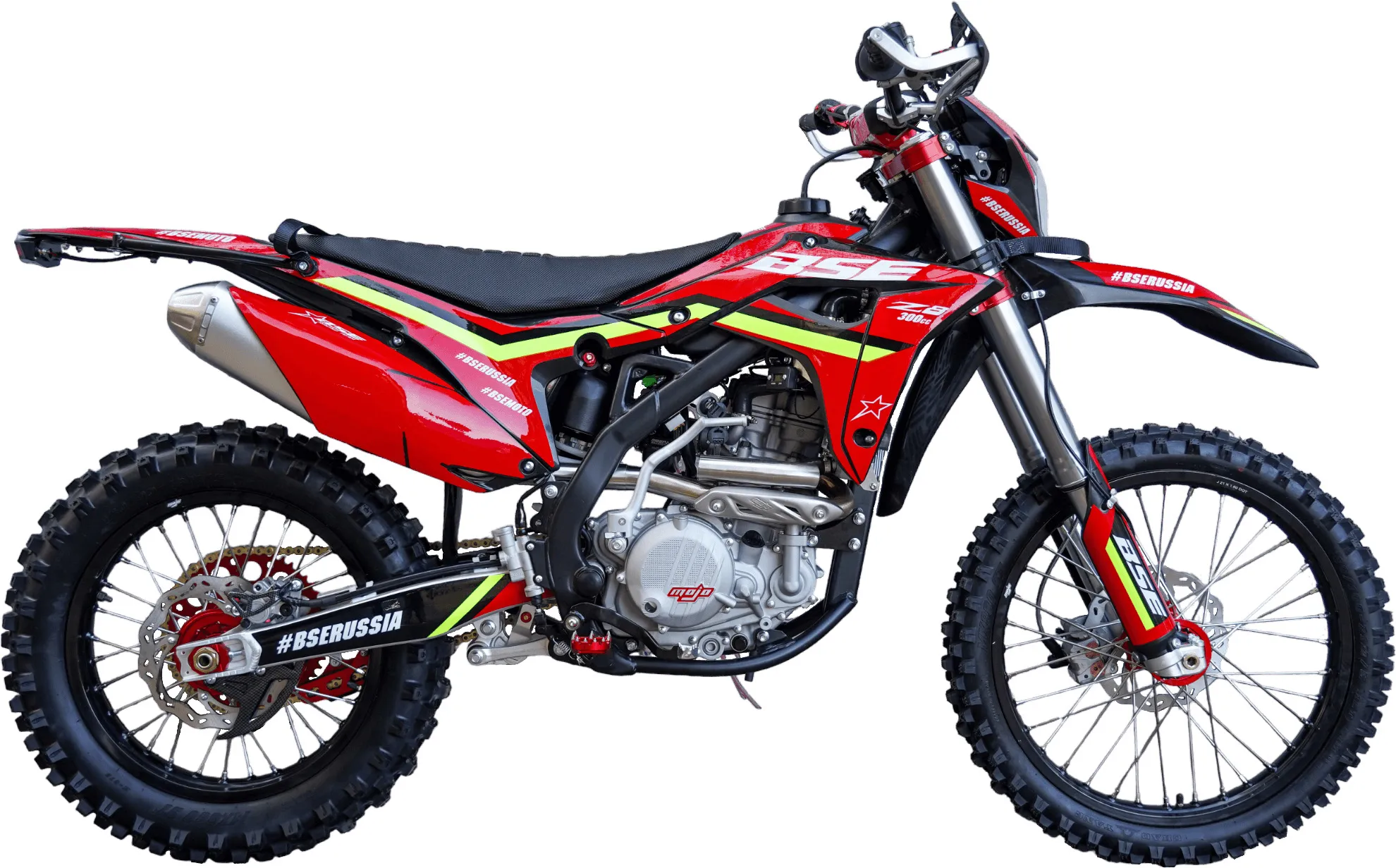 Мотоцикл BSE Z8 Rapid Red