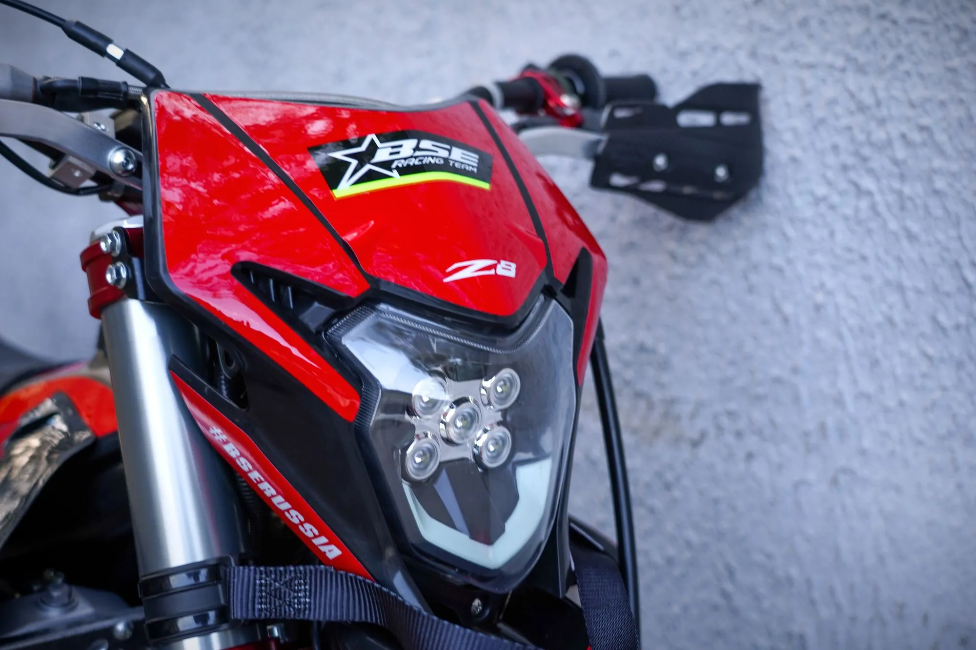 Мотоцикл BSE Z8 Rapid Red