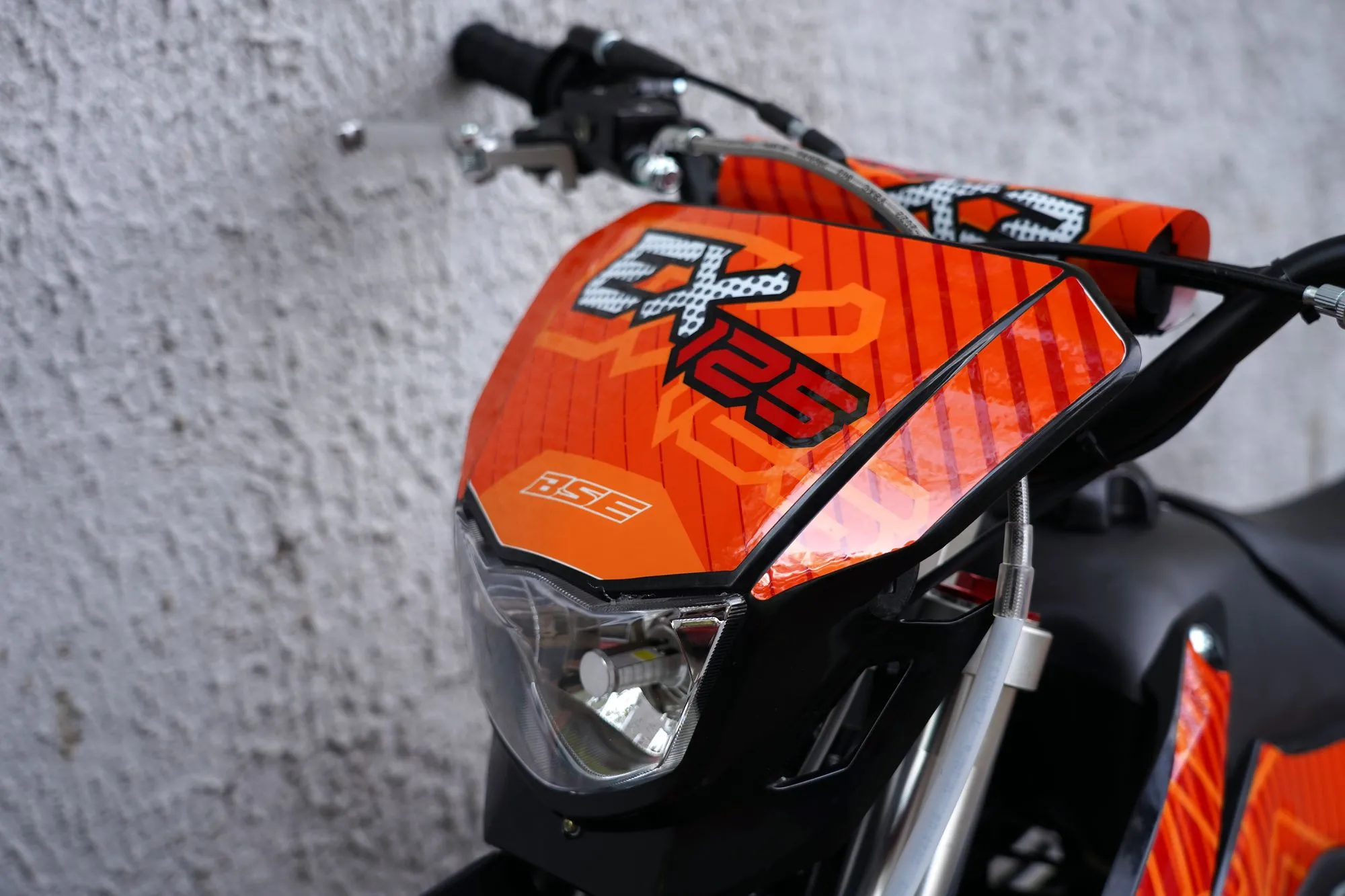 Питбайк BSE EX 14/12 Blue Orange Ant