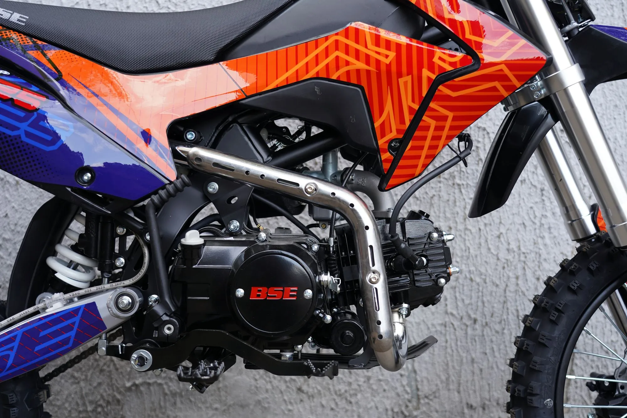 Питбайк BSE EX 14/12 Blue Orange Ant