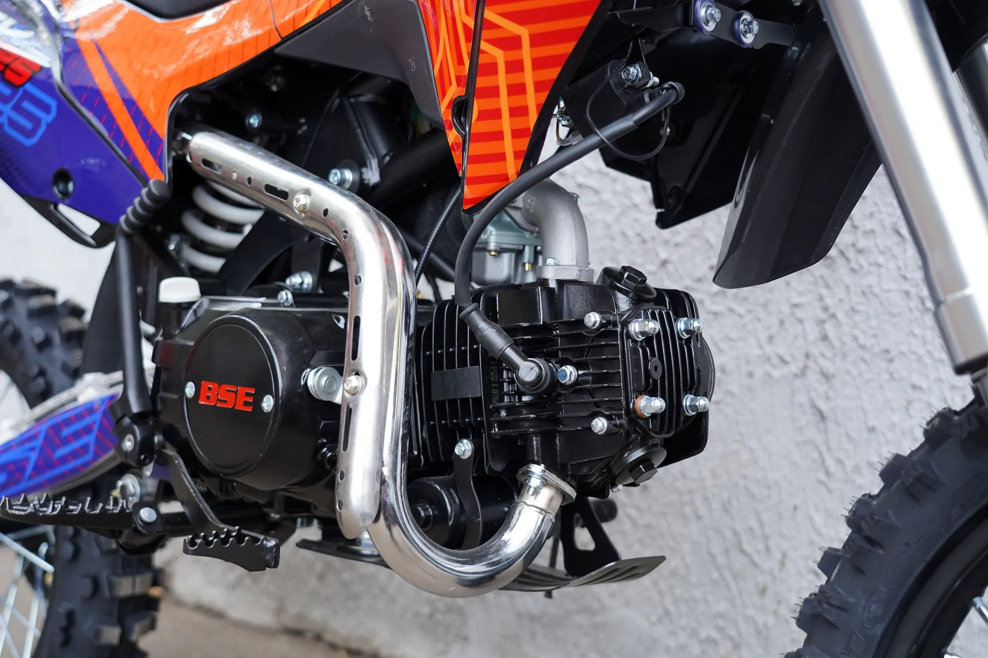 Питбайк BSE EX 14/12 Blue Orange Ant