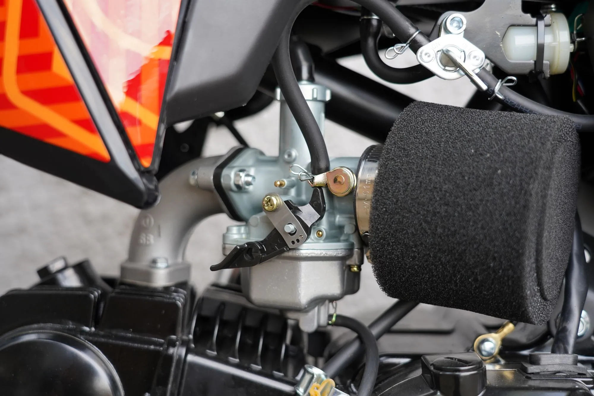 Питбайк BSE EX 17/14 Blue Orange Ant