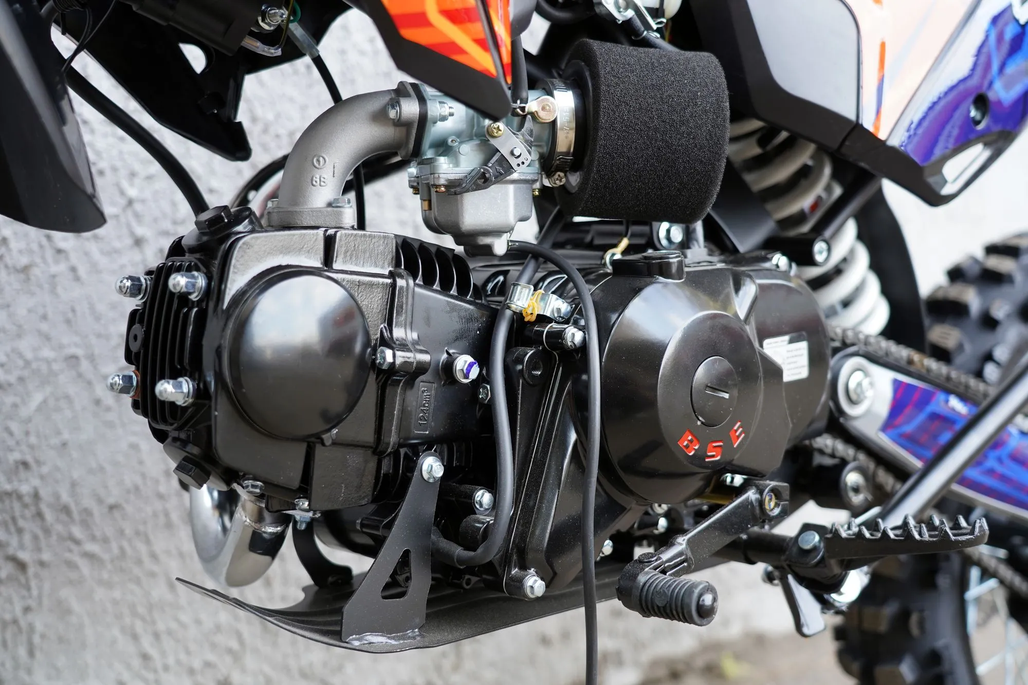 Питбайк BSE EX 17/14 Blue Orange Ant